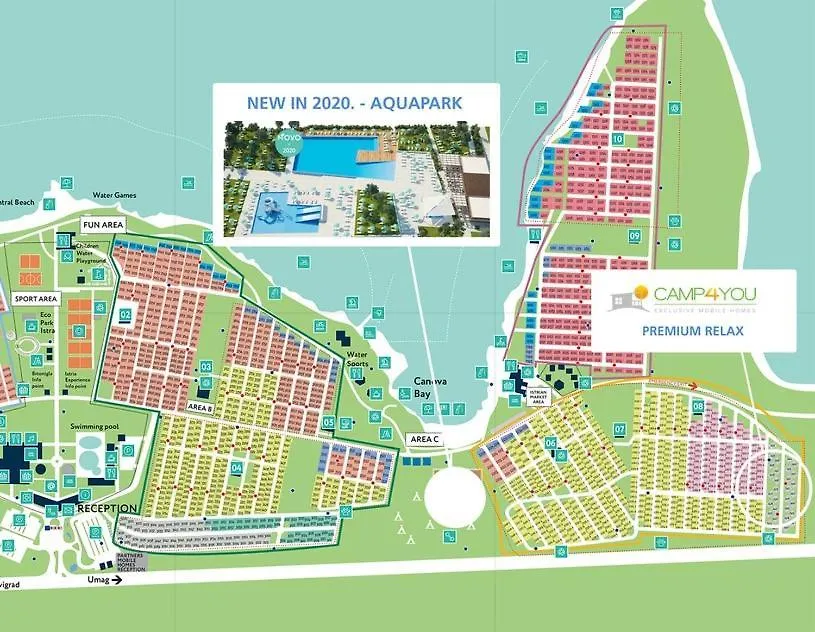 Mobile Homes Premium Relax Park Umag By Camp4You Karigador Κροατία
